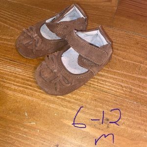 Livie and Luca 6-12m moccasins new never worn